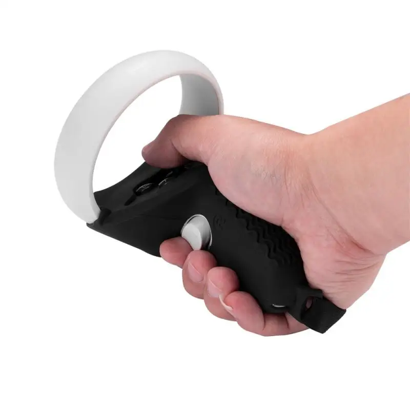 Hand Grip Cover For 2 VR Touch Controller Case Handle Sleeve Protective Cover Strap For 2 Accessories