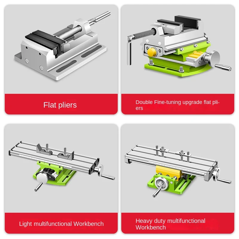 Bench vice Small multifunctional household precision universal industrial heavy-duty workbench table vise fixed bench vice