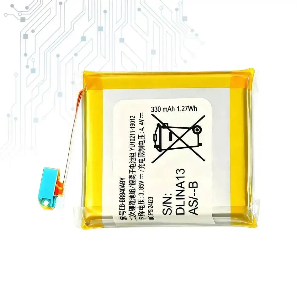 Аккумулятор для часов большой емкости EB-BR840ABY для Samsung Galaxy 3 45 мм SM-R840 R845 SM-R845F 340 мАч