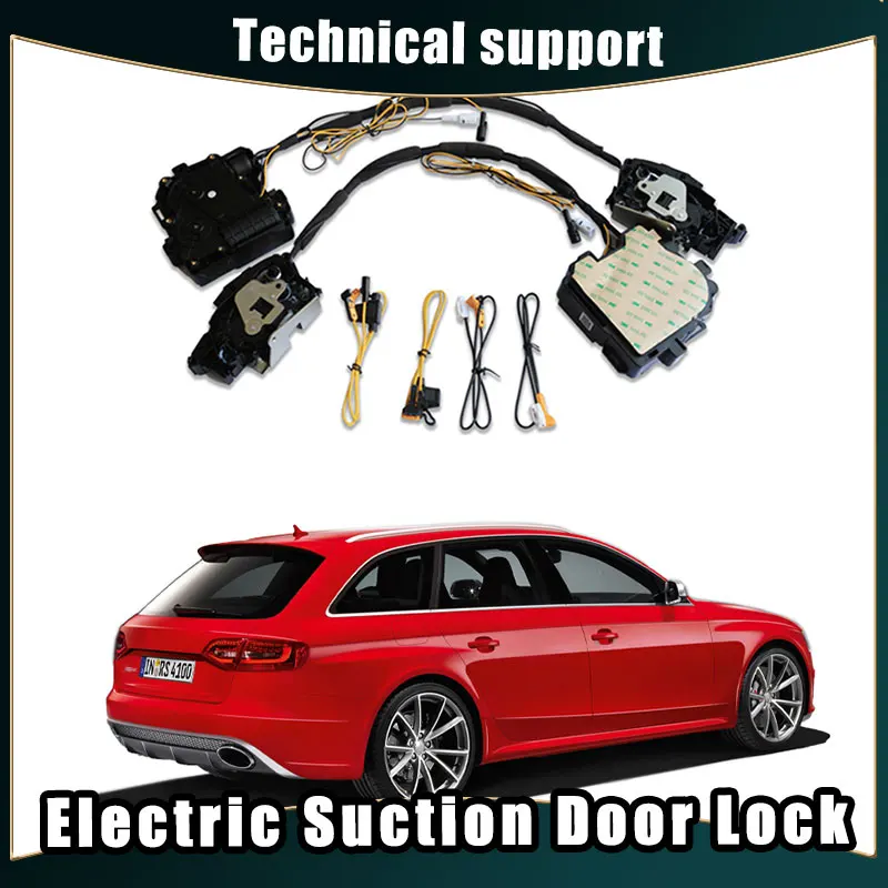 

Smart Auto Electric Suction Door Lock for Audi RS4 2015+ Automatic Soft Close Door Super Silence Car Vehicle Door