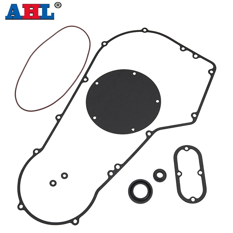 

AHL Motorcycle Clutch Primary Cover Gasket Kit For Harley Sportster 883 1200 XL883 XL1200C Road FLHR King FLHP FLSTS VRSCA FLTCU