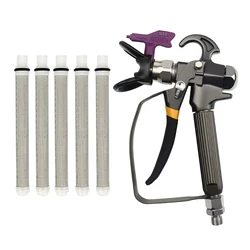 Airless pistola filtro para elétrico Airless pintura pulverizadores, 517 ponta de pulverização com 5 filtros, alta qualidade, novo