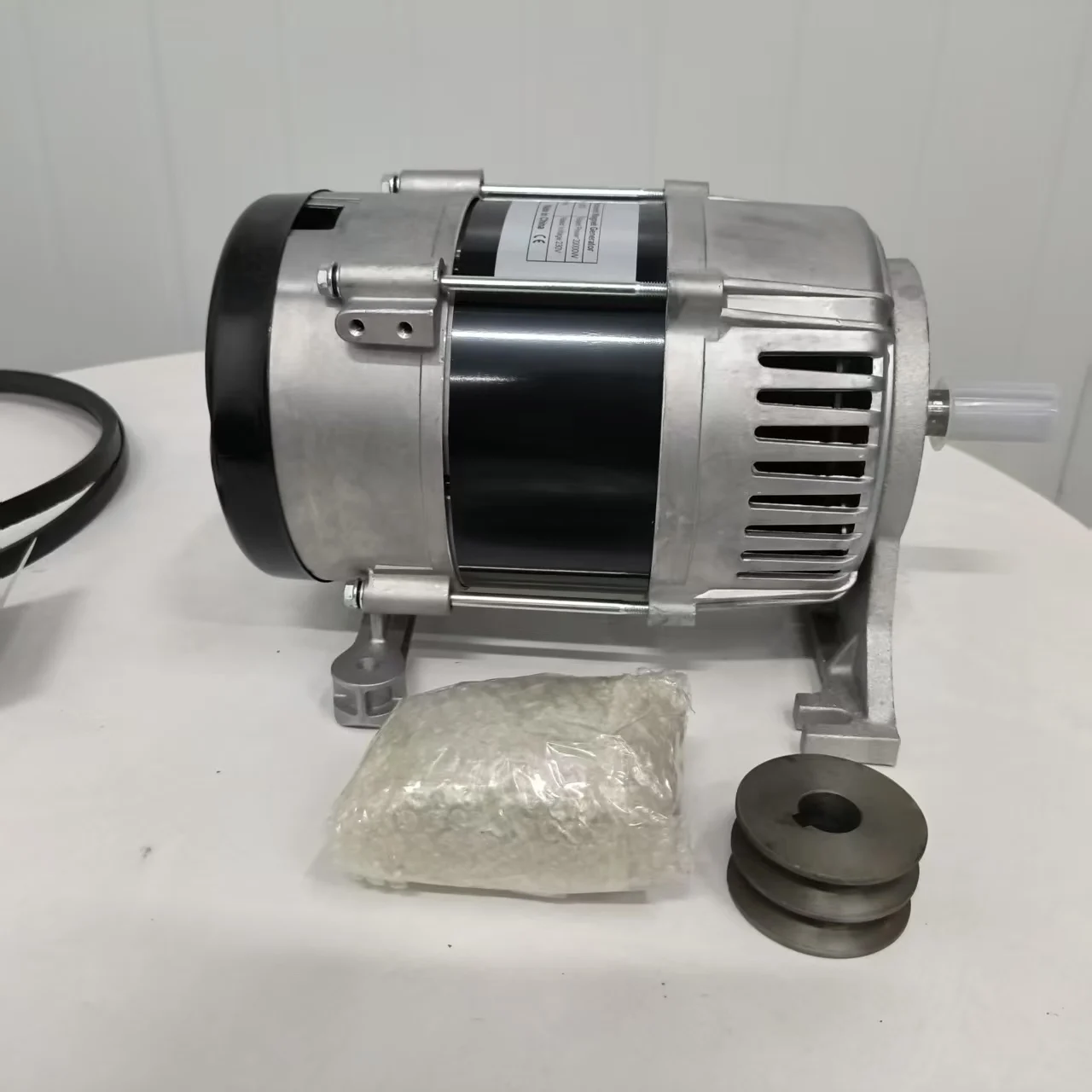 مع محرك قيادة تيار مستمر مولد مغناطيسي دائم 220 فولت 230 فولت 380 فولت دينامو 10000 واط مولد هادئ #5