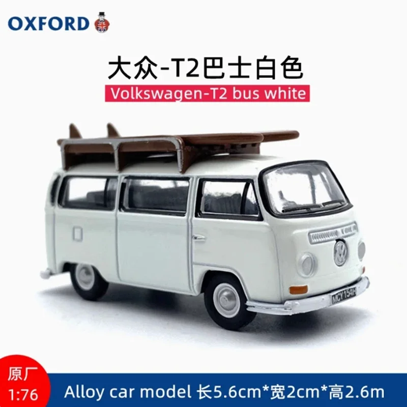 OXFORD Diecast 1/76 Retro VW T1/T2 Samba Tourist Surfing Bus Legierung Auto Modell Klassiker Erwachsene Souvenir Geschenk statische Anzeige