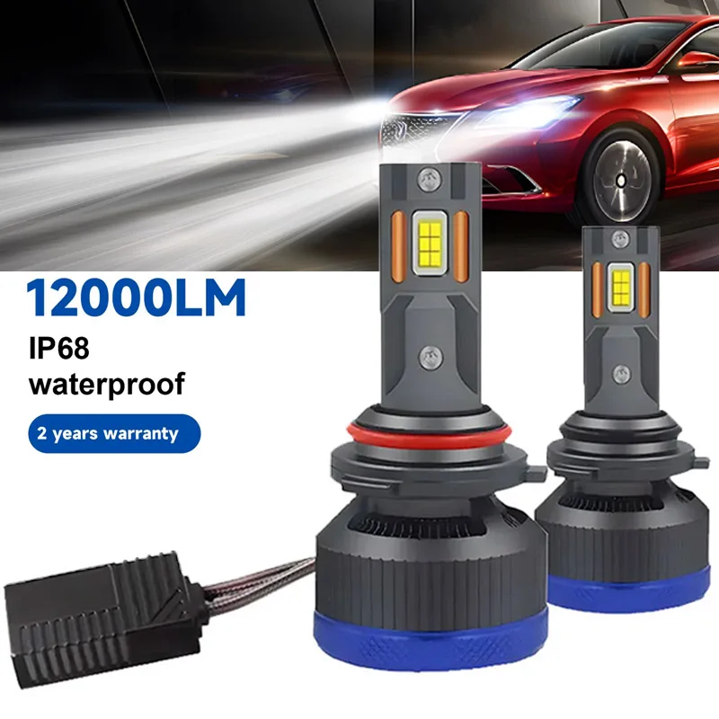 

LED 12000W Headlight Lamp Light for Vehicle Super Power Lighthouse 6500K 12V 24V H7 H1 H3 H11 H8 H9 9005 9006 HB3 HB4