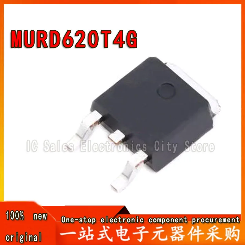 10 Uds MURD620T4G MUR620 U 620TG U620TG TO252 IC calidad genuina