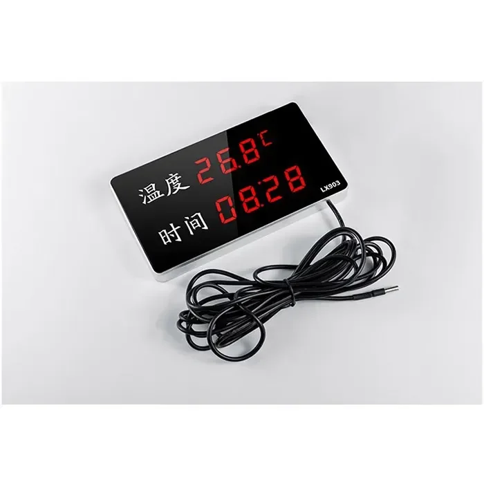 temperature and humidity display electronic temperature measuring instrument for industry digital clock wall