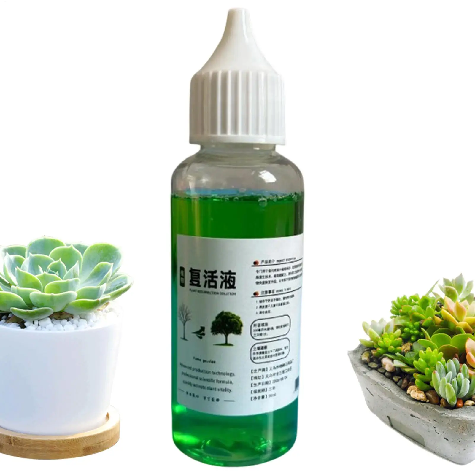Root Stimulator for Plants Liquid Rooting Agent 50ml Organic Natural Soil Compost Solution Quick Growth Nutrient for Rose Fruit