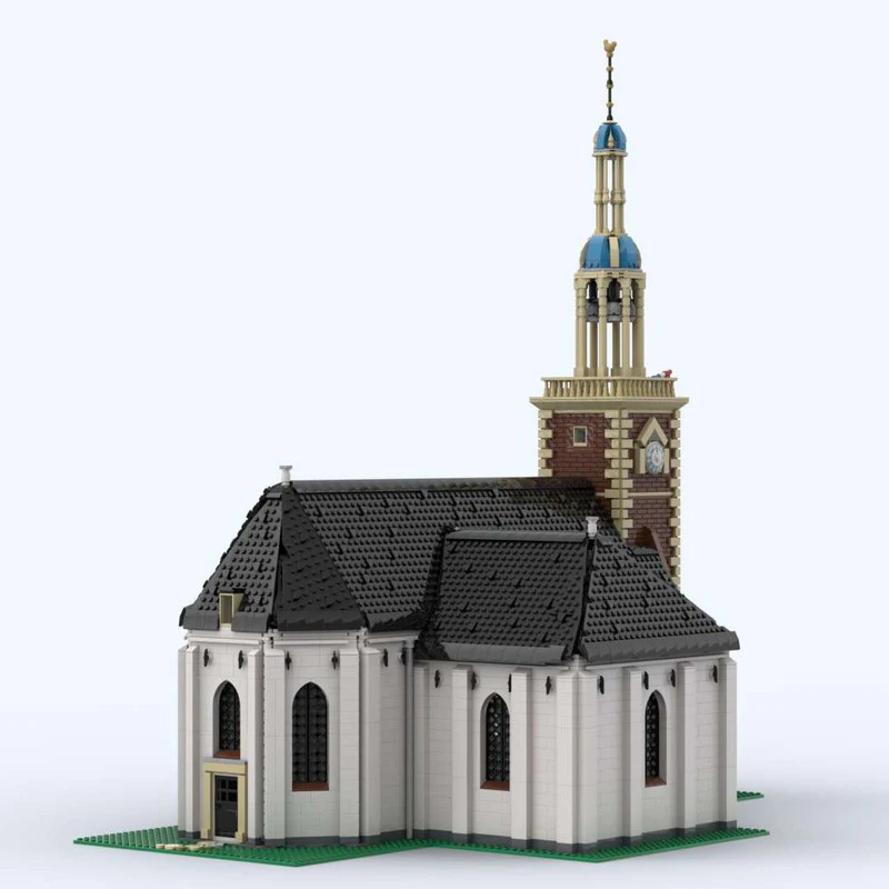 5272 ピース MOC スピーケ グロンingen 教会、オランダの教会建築、素晴らしい職人技、建築愛好家に最適