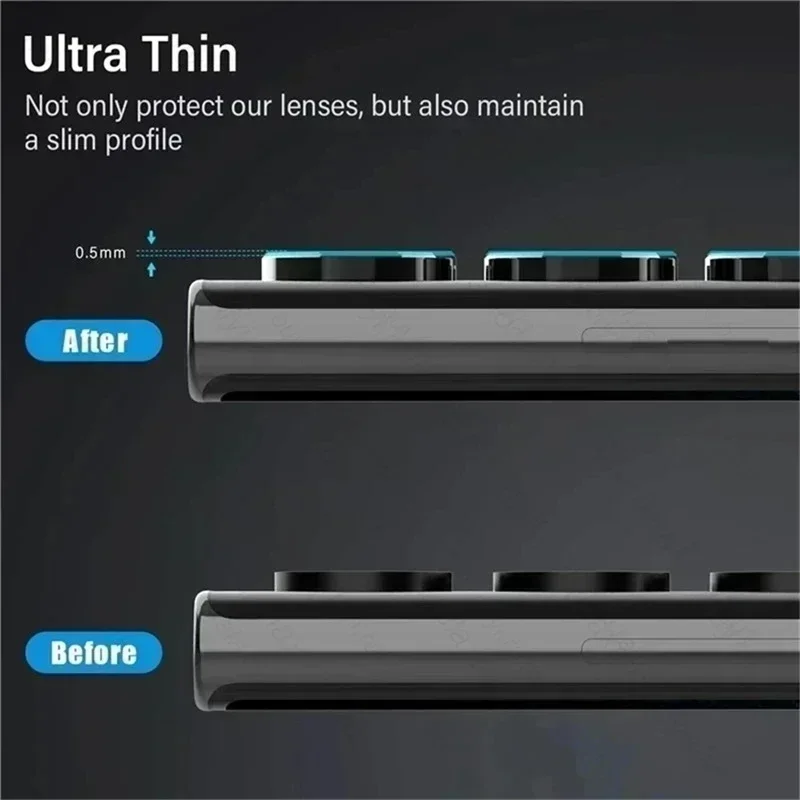 Funda de cristal para lente de cámara, cubierta completa de vidrio templado para Xiaomi 13t pro, Mi 13T Pro