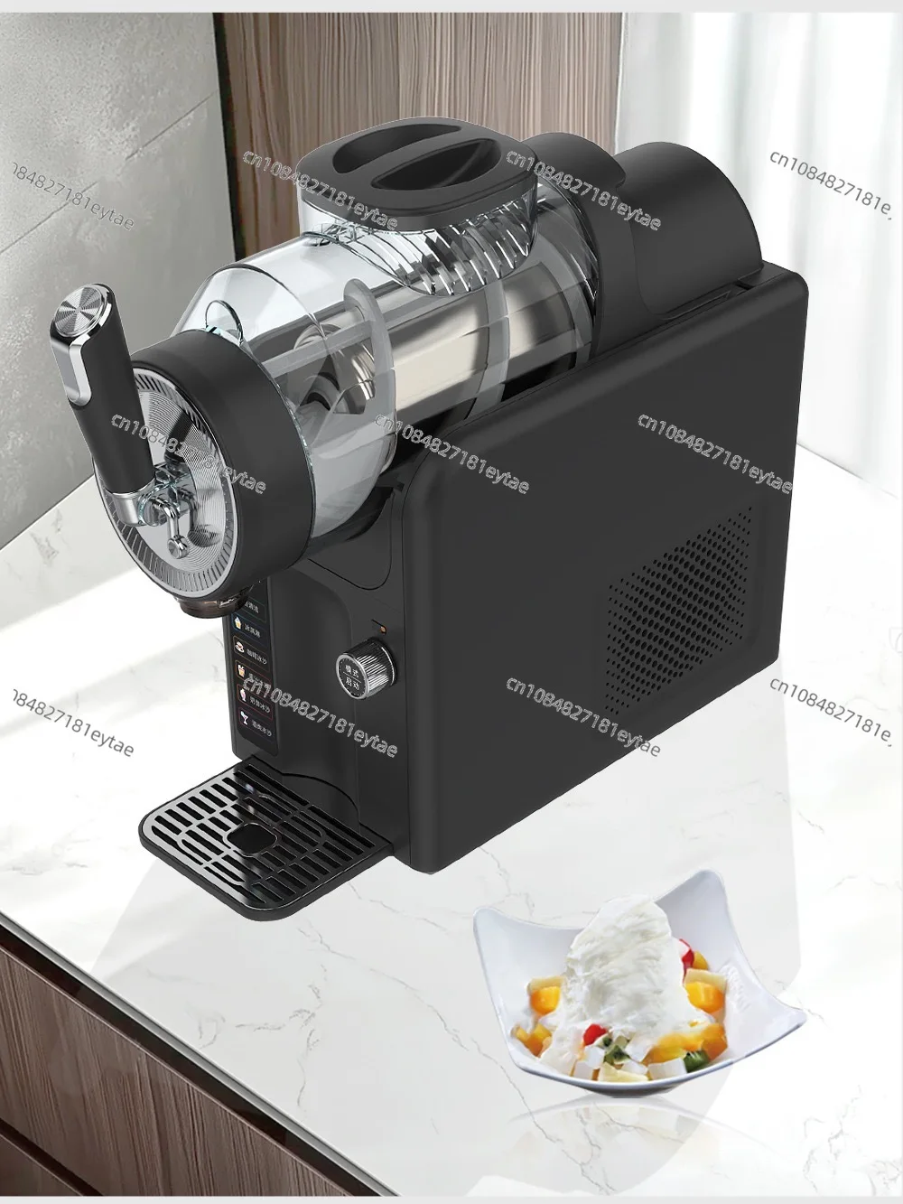 Fully Automatic Household Ice Cream Maker, Multifunctional Milkshake & Slush Machine