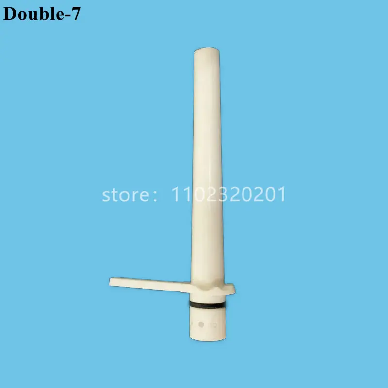 153mm `High Quality Ice Cream Machine Feed Tube White Plastic Ice Cream Machine Pump Regulator Ice Cream Machine Parts