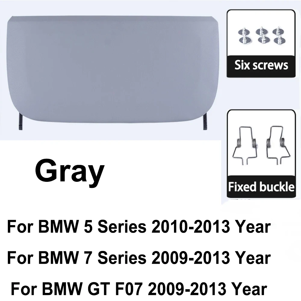 Autositz-Rückwandleiste, Leder-Rückenlehne, Aufbewahrungstasche, Abdeckung für BMW 5 7 GT-Serie F10 F11 F01 F02 F07 2009–2017 – Detail 5