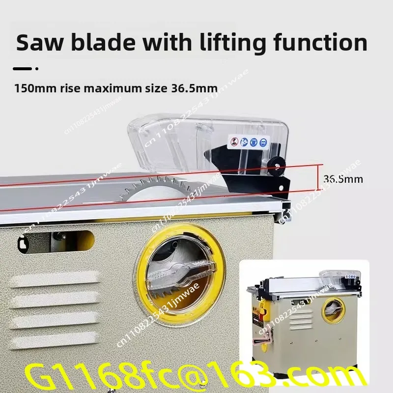 New Dust-free Saw Multi-function Solid Wood Floor Installation Cutting Electric Saw Small Woodworking Decoration Table Saw