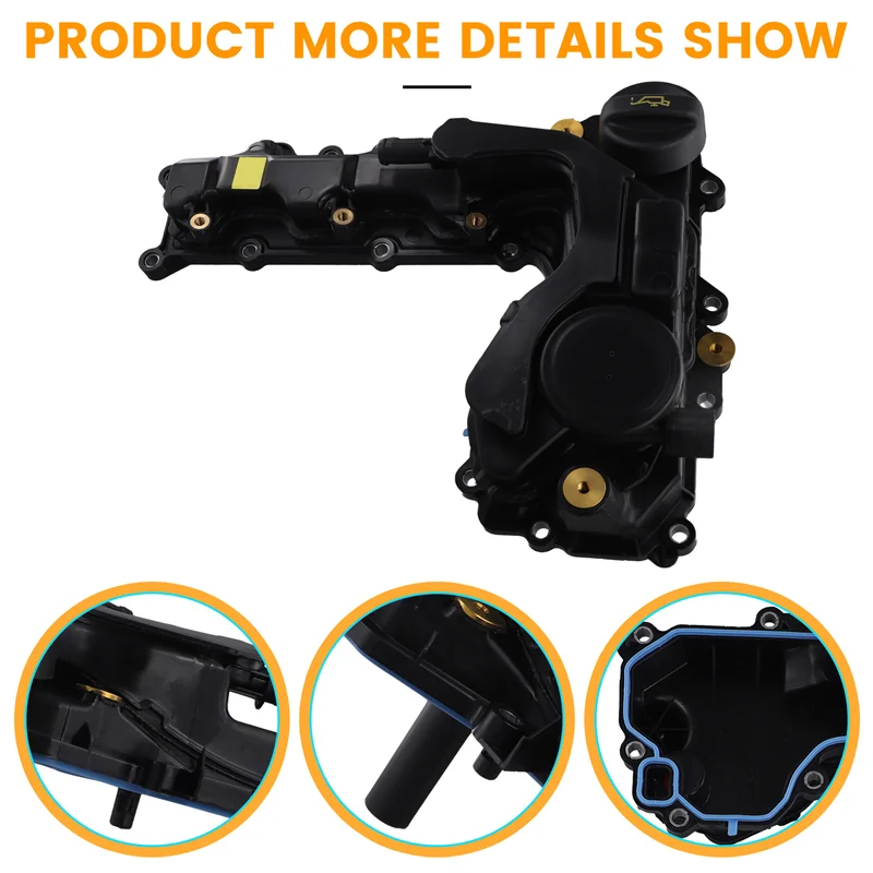 

Latest 9821496780 Car Engine Valve Cover Assembly Cylinder Head Rocker Cover For 2008 408 1.2T
