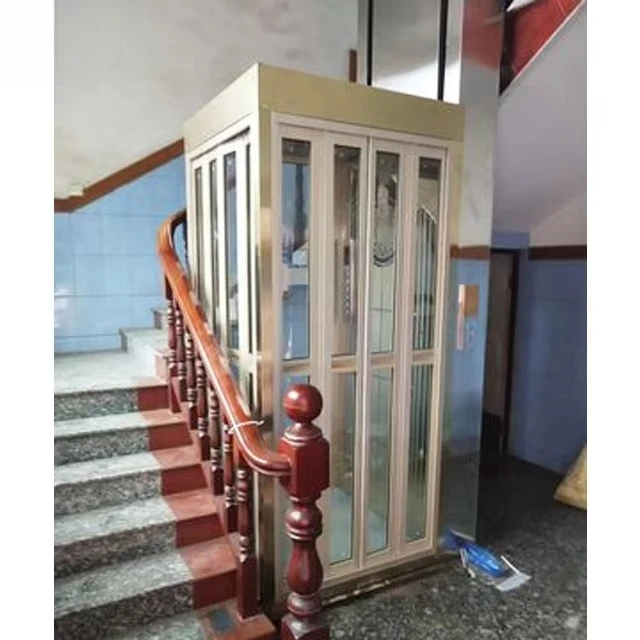 300-400 kg Home Lift with 3-6 m Vertical Stair Lift Elevator Motor for House Use