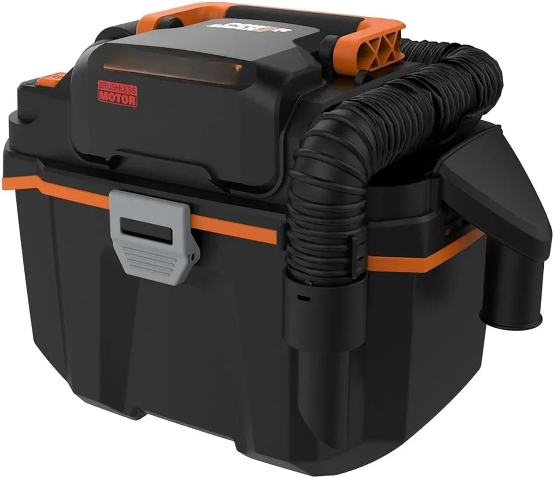 

[New Arrival, Discounted Price!]WX031L 20V 2.1 Gal Cordless Wet/Dry Vacuum, Black