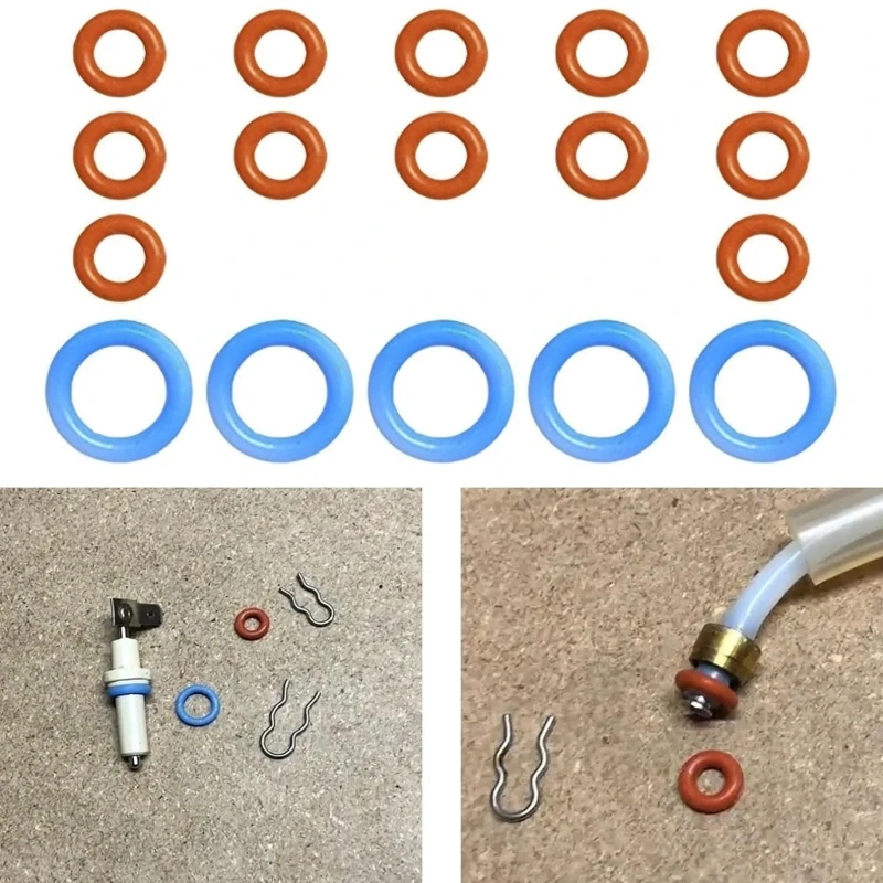 17Pcs Replacement Gasket Seal Rings Espresso Coffee Machine Professional Gasket Seal for BES900 BES920 BES980 BES990 918D