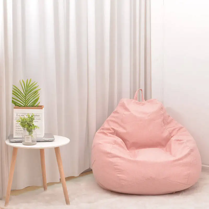 

Recliner Bean Bag Sofas With Filling Soft Chair Luxury Living Room Bean Bag Sofas Small Puffs De Quarto Nordic Furniture