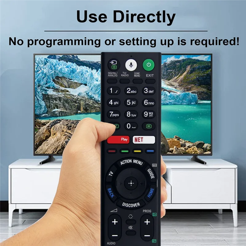 B03B-Replace RMF-TX200E Voice Remote Control For Sony TV Also RMT-TX200E RMF-TX300E RMT-TX200A RMF-TX201E RMF-TX220P