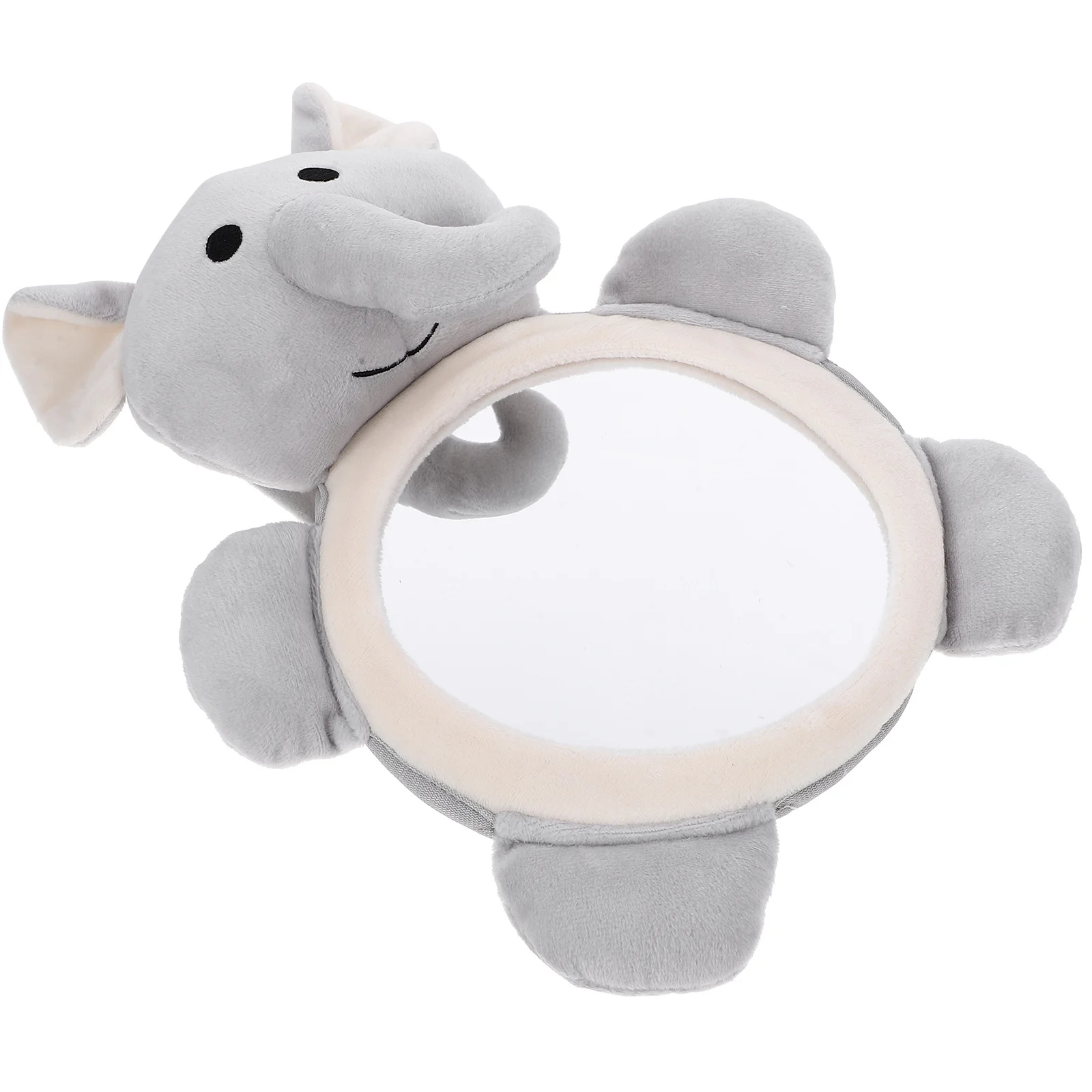 مرآة سيارة للأطفال بتصميم كرتوني مقاومة للكسر من الأكريليك لمراقبة الرؤية الخلفية الآمنة في السيارة بحجم صغير للتخزين #3