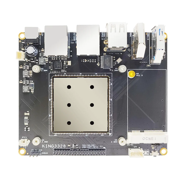 RK3328 RK3328 Dual Network Port Development Board Core Board King3328