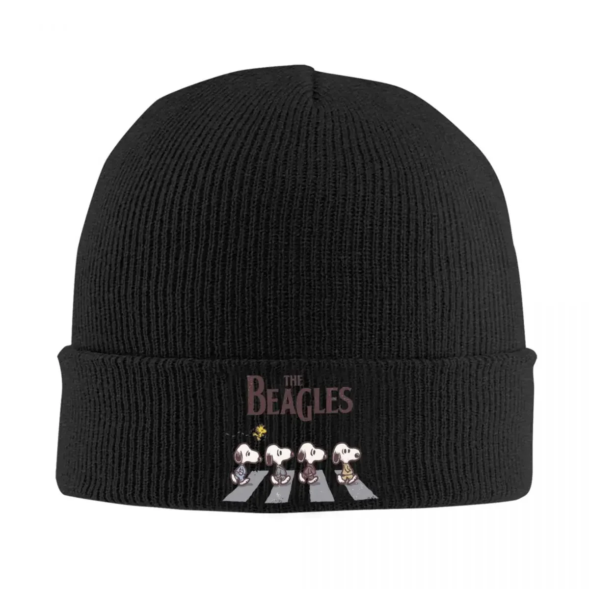 Peanuts Snoopy The Beagles Hats Autumn Winter Beanie New Comic Woodstock Cap Unisex Acrylic Knitted Caps