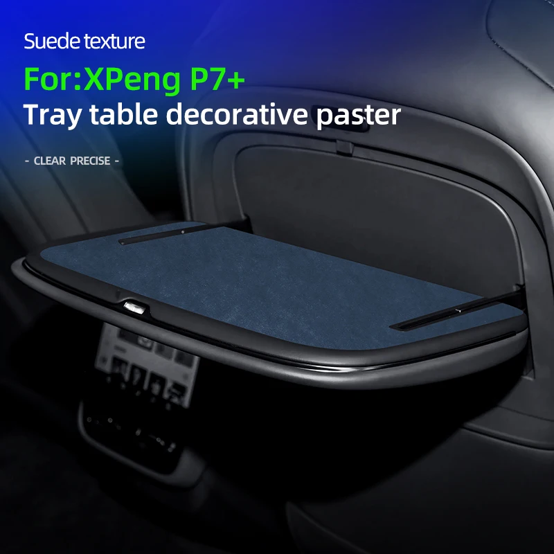 

Car seat small table board ultra-thin sticker suitable for Xpeng P7 table decoration and protection sticker accessories