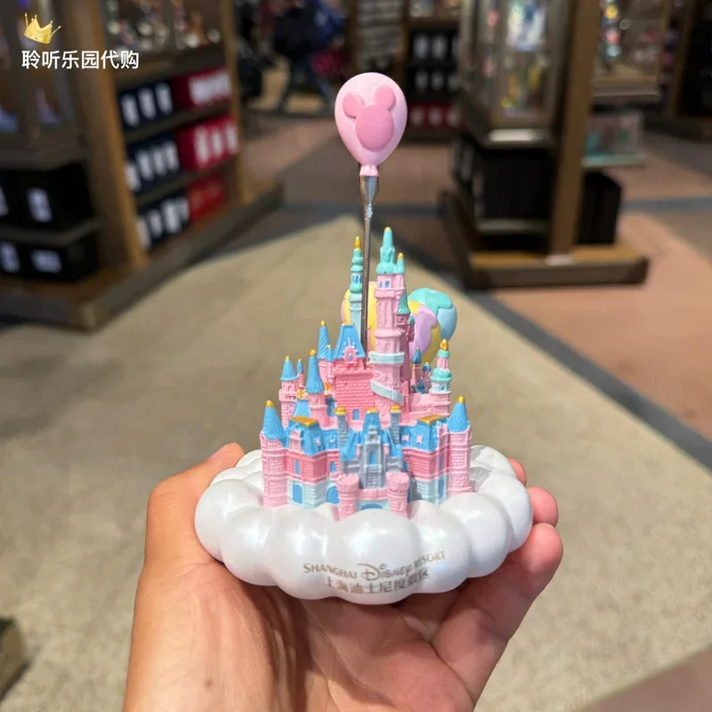 

Anime Kawaii Doll Disney's 8th Anniversary Mickey Minnie Balloon White Castle Photo Clip Photo Clip Decoration Kids Gifts Toys