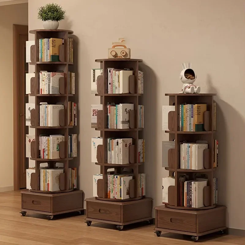 

Cylinder Rotating Bookcase Baby Room Deskyop Kids Rotating Bookcase Expandors Corner Organizadores Multifuncionales Home Decors