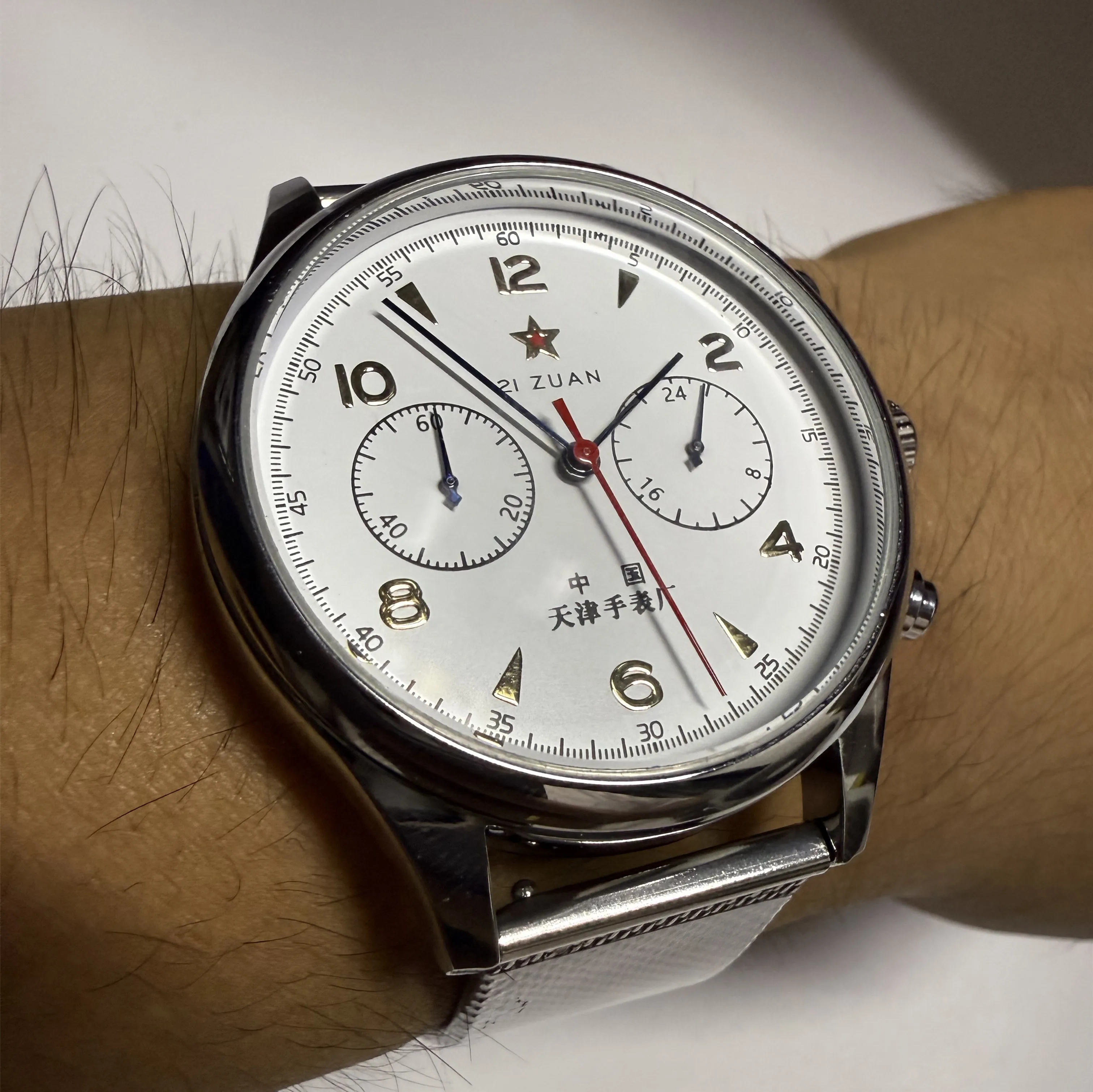 Montres pour hommes 1963 pilot - Chronograph Flyback Watch review and price