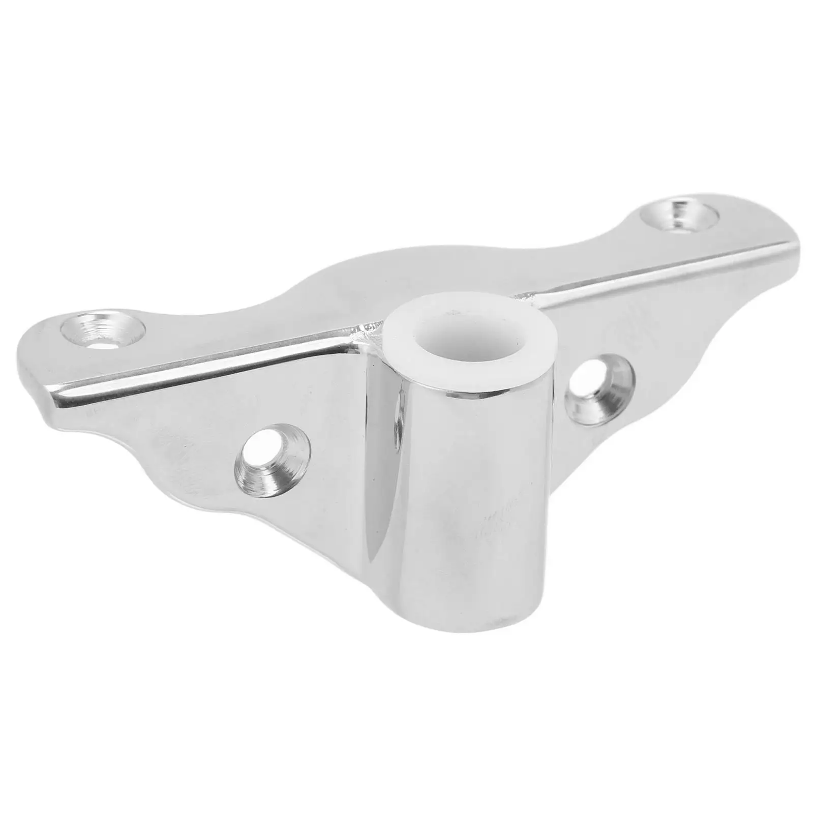 Boat Rowlock Socket Oarlock Support Bracket Mirror Polishing 1/2in Hole High Strength Construction for marine Use