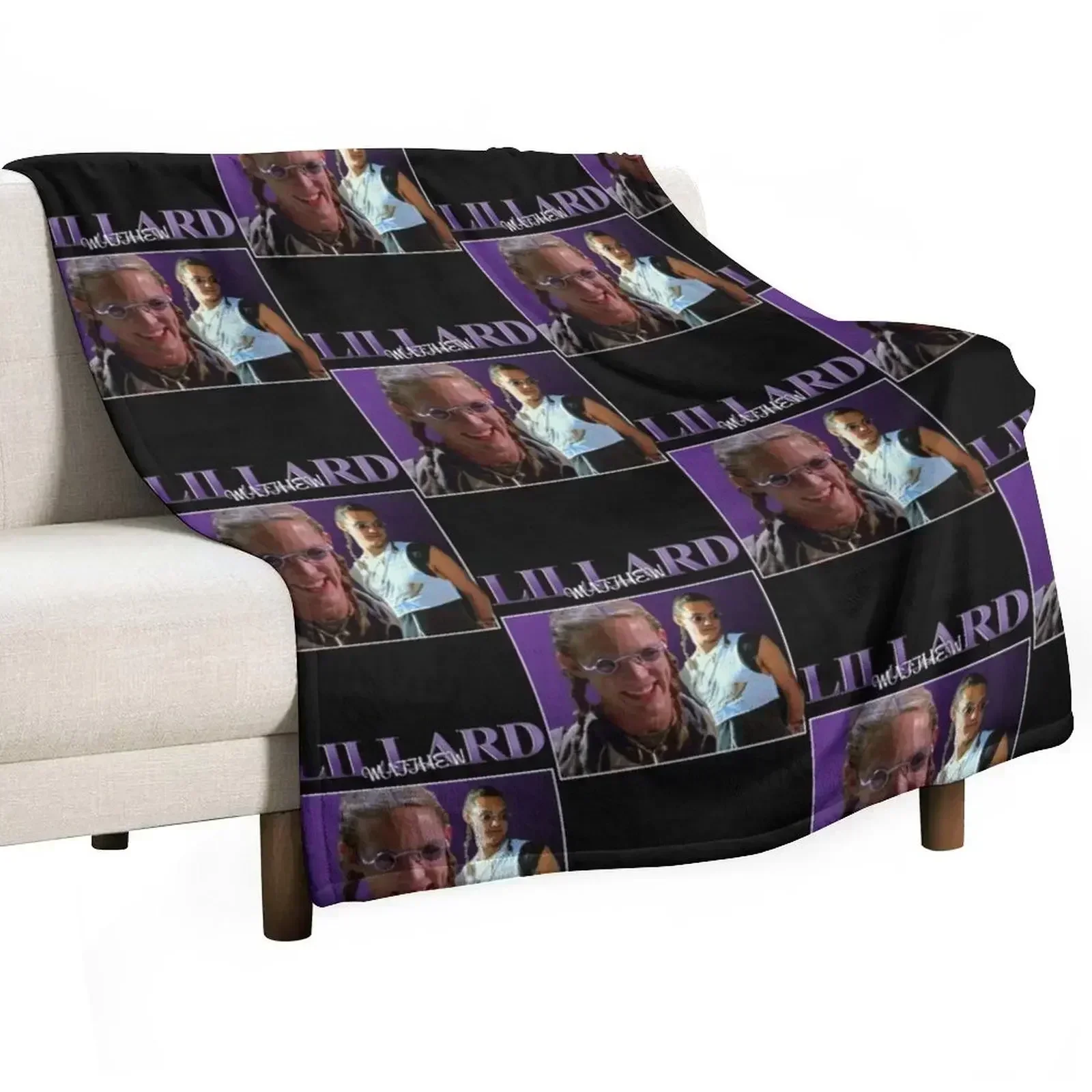 des années 90 Matthew Lillard Throw Blanket Summer Vintage Picnic Fashion Sofas Blankets