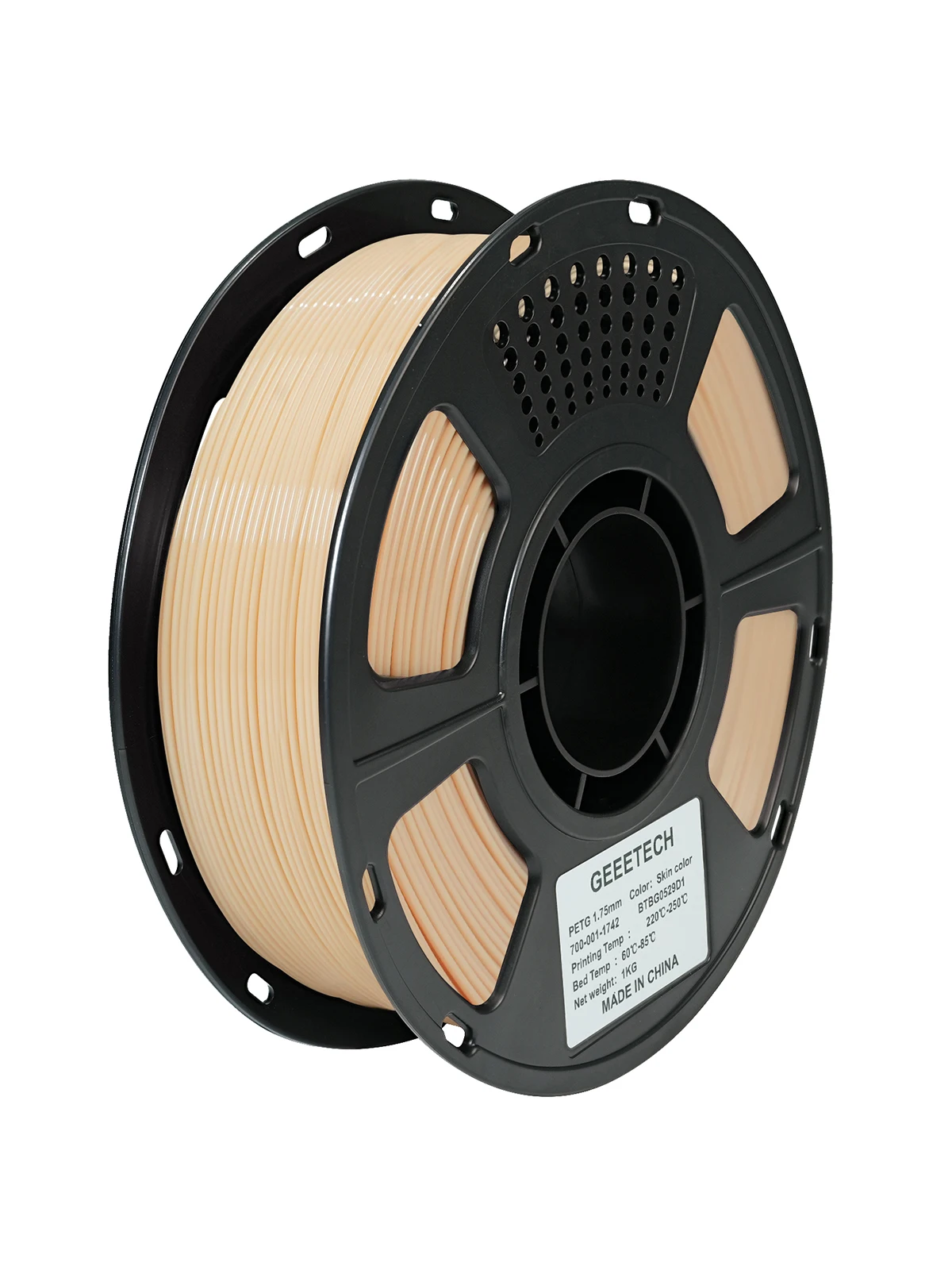 GEEETECH 1kg 1.75mm 1KG (2.2LBS) Czysty PETG, Filament do drukarek 3D, Pakowanie próżniowe, Bez plątania się, Materiały do druku 3D — zdjęcie produktu 7