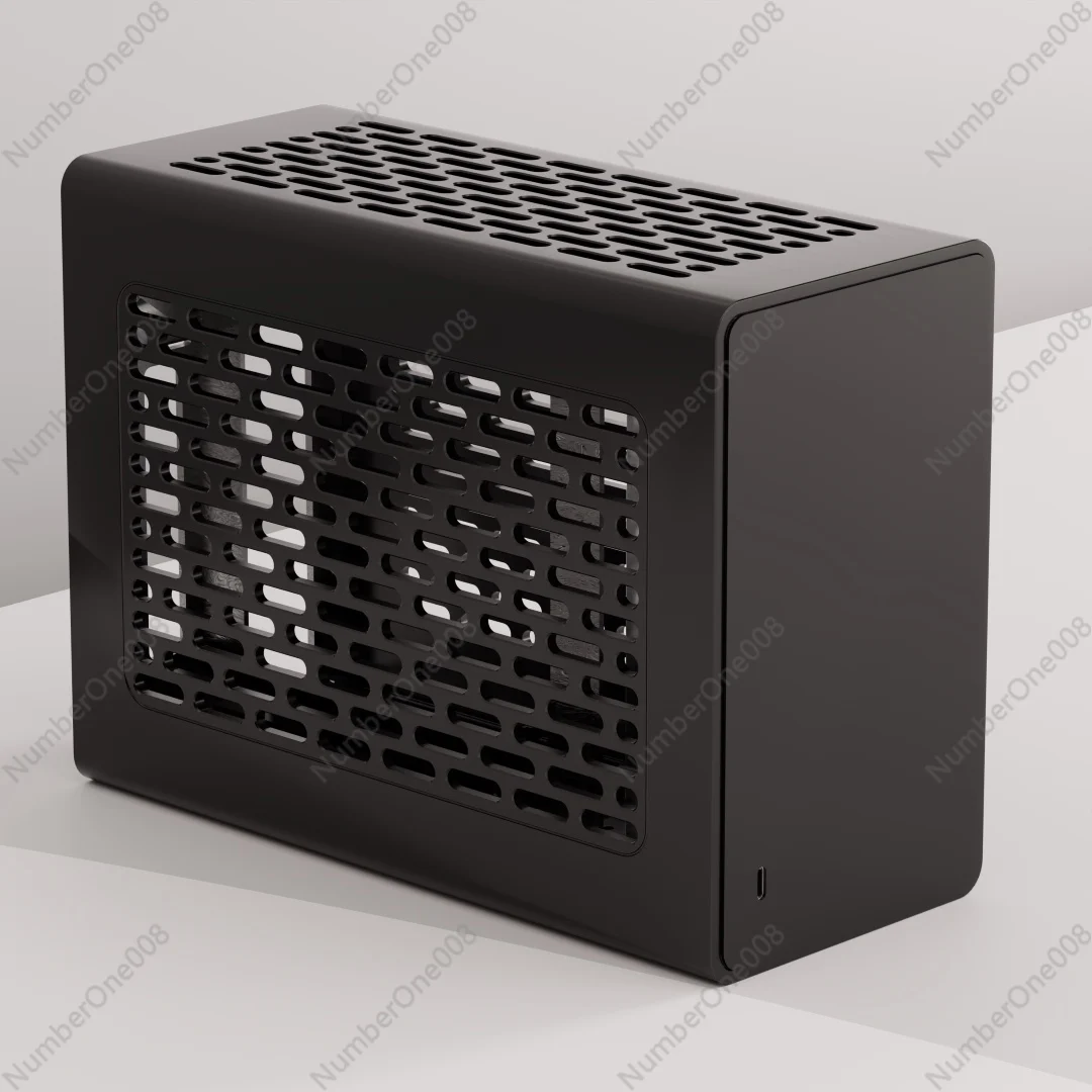 

anyitxXS Case SFF Portable ITX Desktop SFX Computer BKB Motherboard Mini Small Cannon