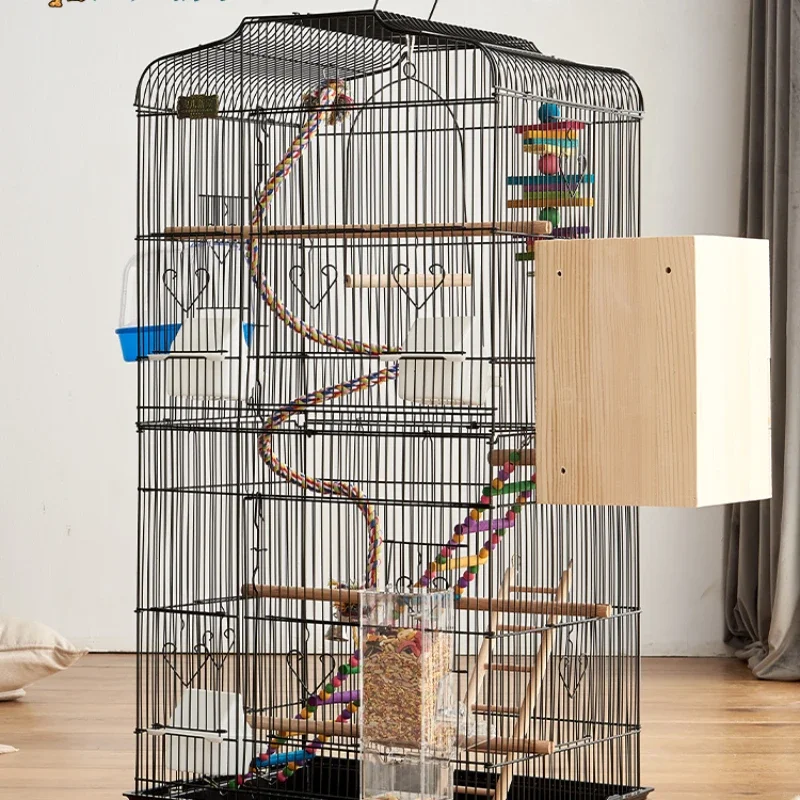 

Luxury Accessories Bird Cage House Nest Carrier Outdoors Rat Bird Cage Feeder Budgie Oiseaux Accessoires Pet Products