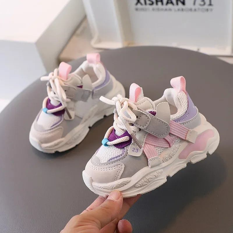 أحذية كاجوال للأطفال للأولاد والبنات والأطفال الصغار أحذية رياضية للجري لرياض الأطفال والمدرسة شبكية هوائية قابلة للتنفس #3