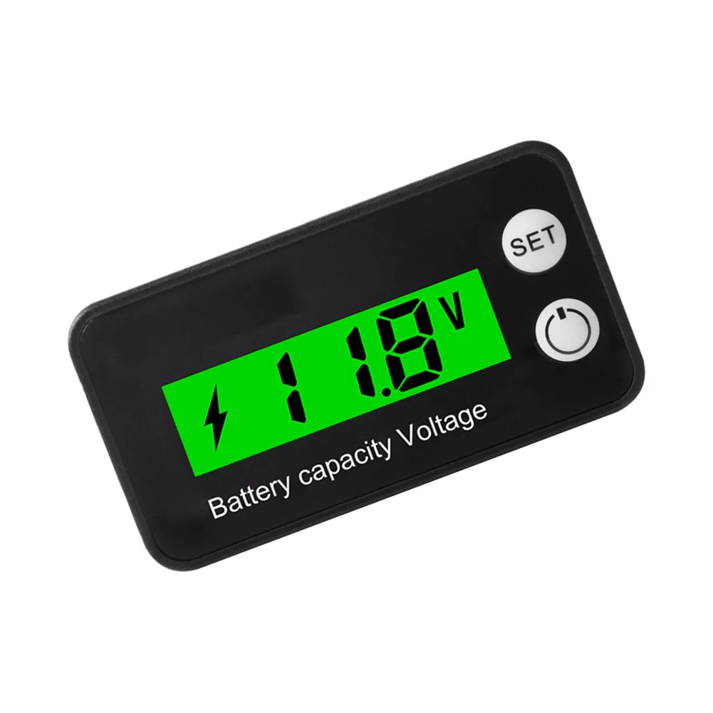 DC 8V to 100V Digital Voltmeter with Bright LCD Display and Reverse Connection for protection for Industrial and DIY