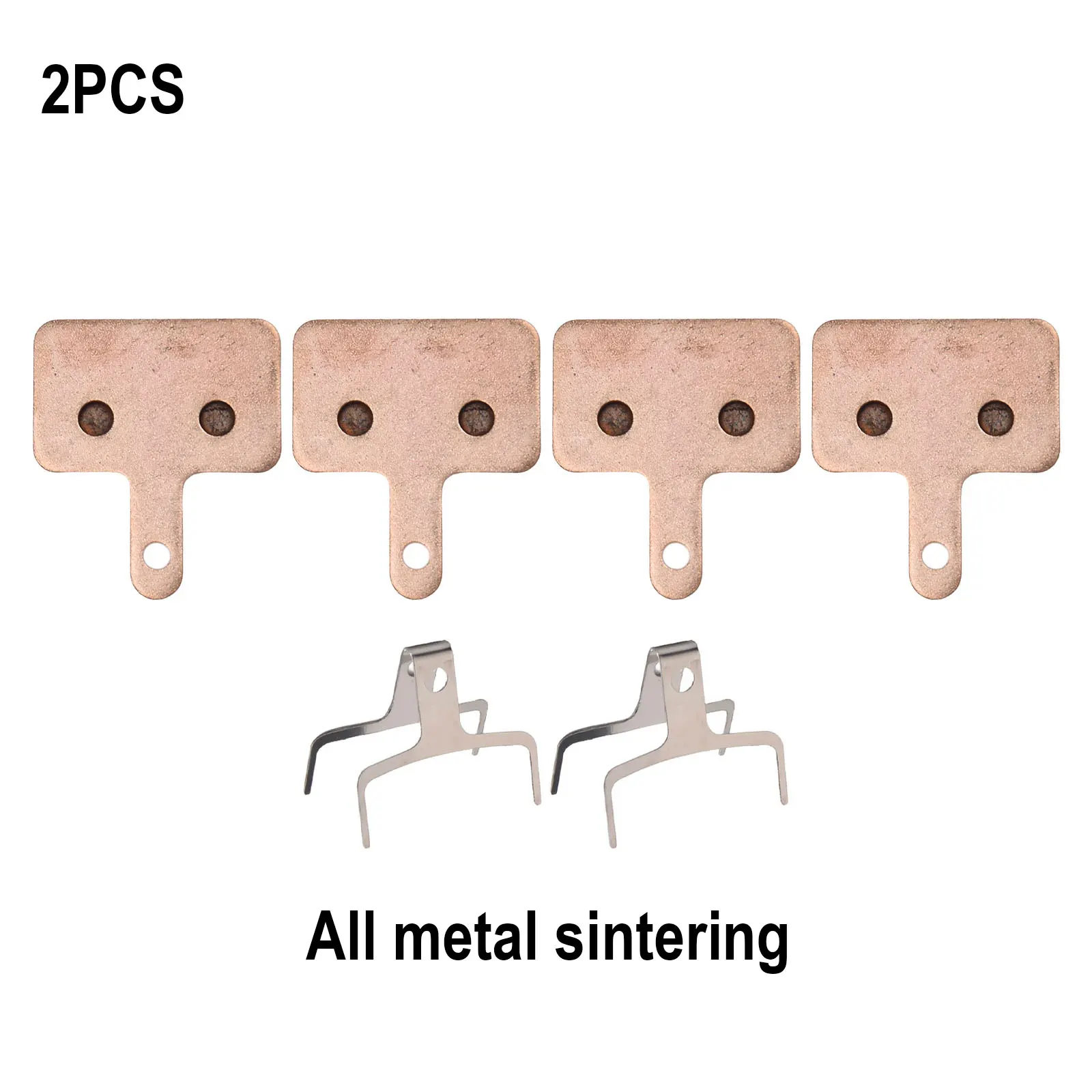 Improved Braking Power with Full Metal Sintering Pads for XOD Brake Calipers Suitable for Wet and Downhill Riding