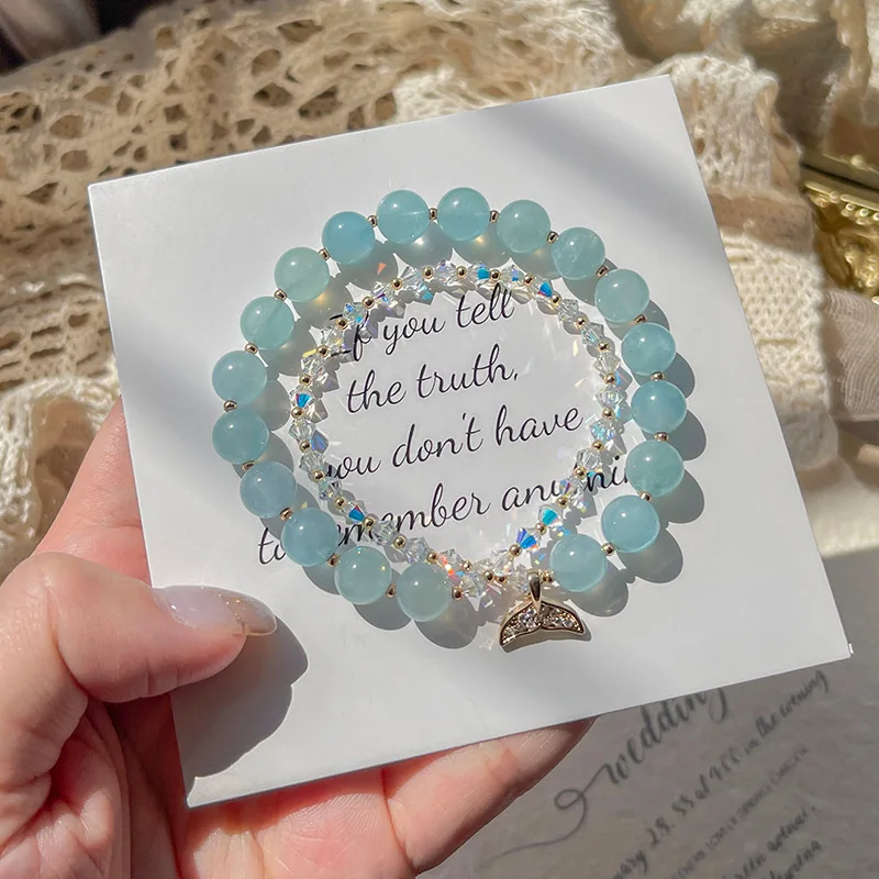 bracelet-aigue-marine-naturelle-pour-femmes-design-de-niche-ins-cristal-autrichien-fait-a-la-main-queue-de-poisson-double-couche