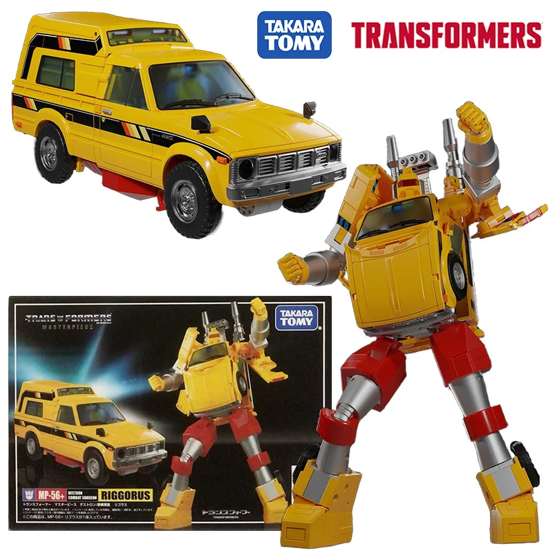 Takara Tomy Transformers Masterpiece MP-56+ Riggorus 15Cm Anime Original Action Figure Model Children's Toy Gift Collection