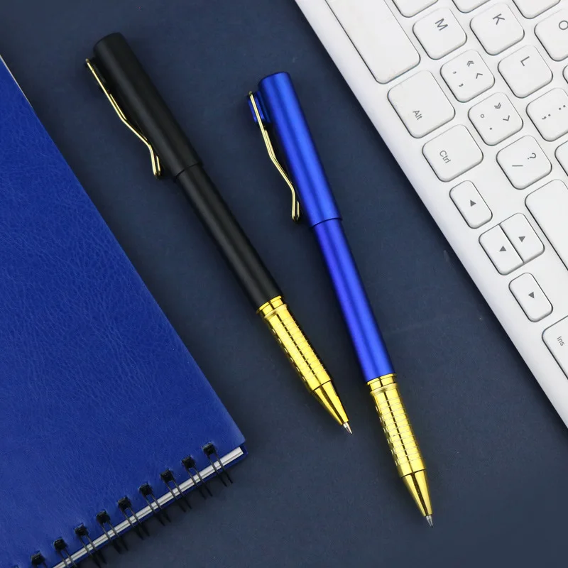 Custom. New Advertising Marker Custom Gel Pen Lettering Signature Pen High-End Business Carbon Ball Pen Pen Printing