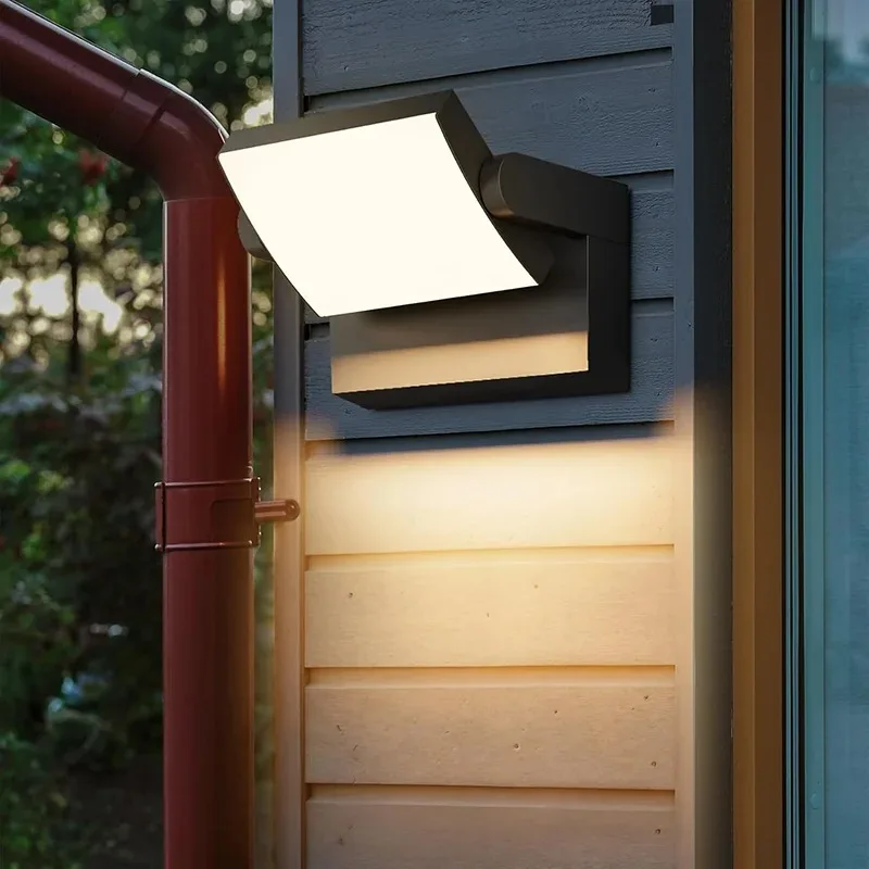 

Outdoor LED wall lamp waterproof IP65 motion sensor wall lamp modern decoration porch garden balcony path wall lamp lighting