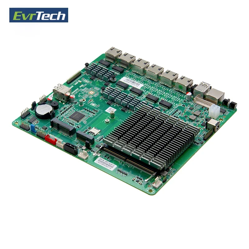 1u server mini thin itx pfsense 6 ethernet port lan 12th J6412 firewall vpn fortinet security appliance router x86 motherboard