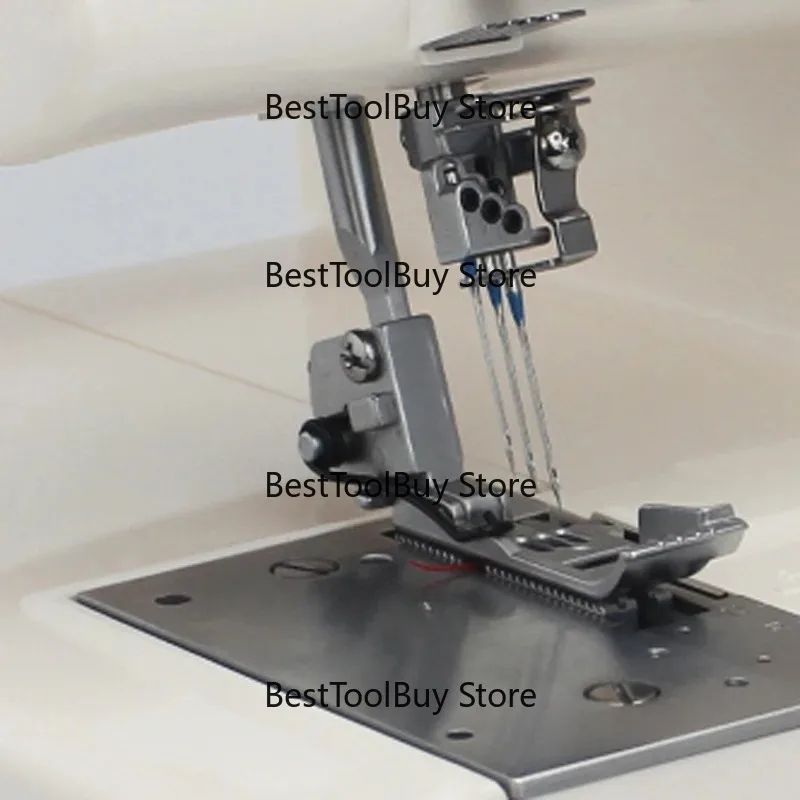 

Three-needle four-thread household sewing machine industrial sewing machine 105W 1300RPM 14T968DC