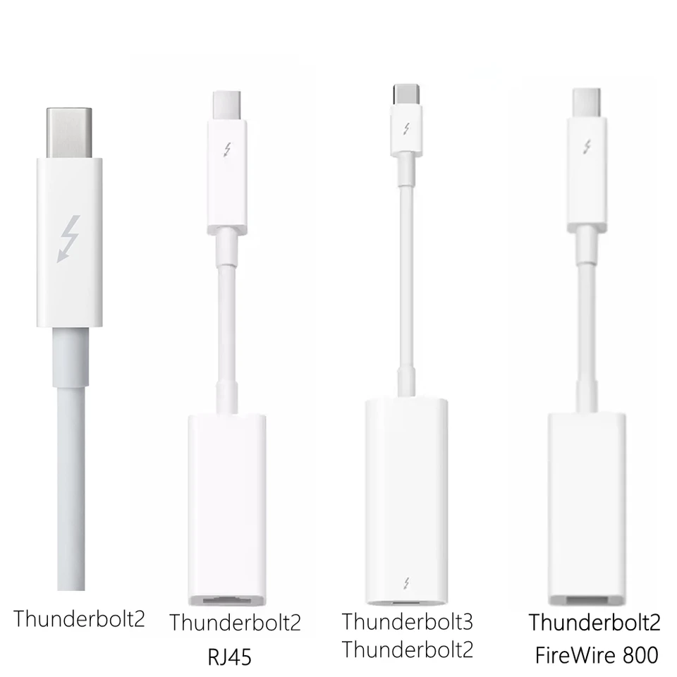 Thunderbolt 3 To 2 FireWire 800 Adapter Thunderbolt To RJ45 Fire