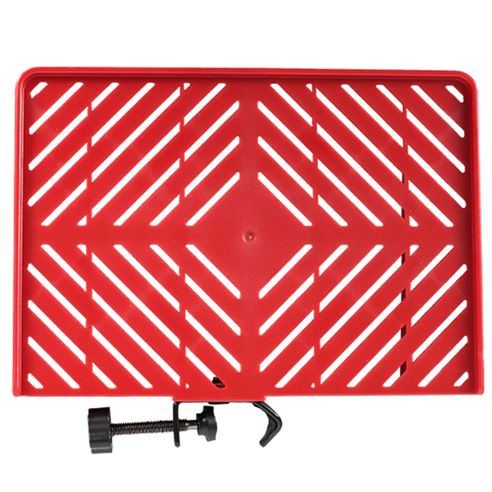 

Microphone Sound Card Tray Large Clip St Shelf Holder Live Broadcast Equipment Multi functional ABS Metal Durable