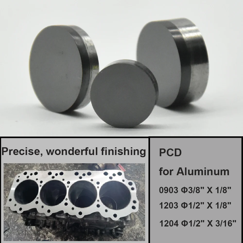 CBN Insert Turning Plate RNGN090300A Cylinder Head Resurfacing Milling Cutter Boring Tools for Cast Iron Diamond for Aluminum