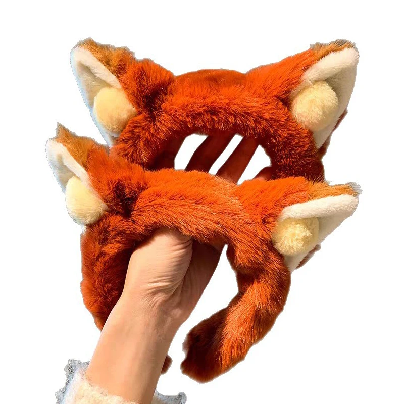 ل Zootopia 2 العصابات الشعر وإكسسوارات الشعر لطيف الفتيات صور دبابيس الشعر الخريف/الشتاء الكرتون غسل الوجه رباطات هدايا عيد الميلاد