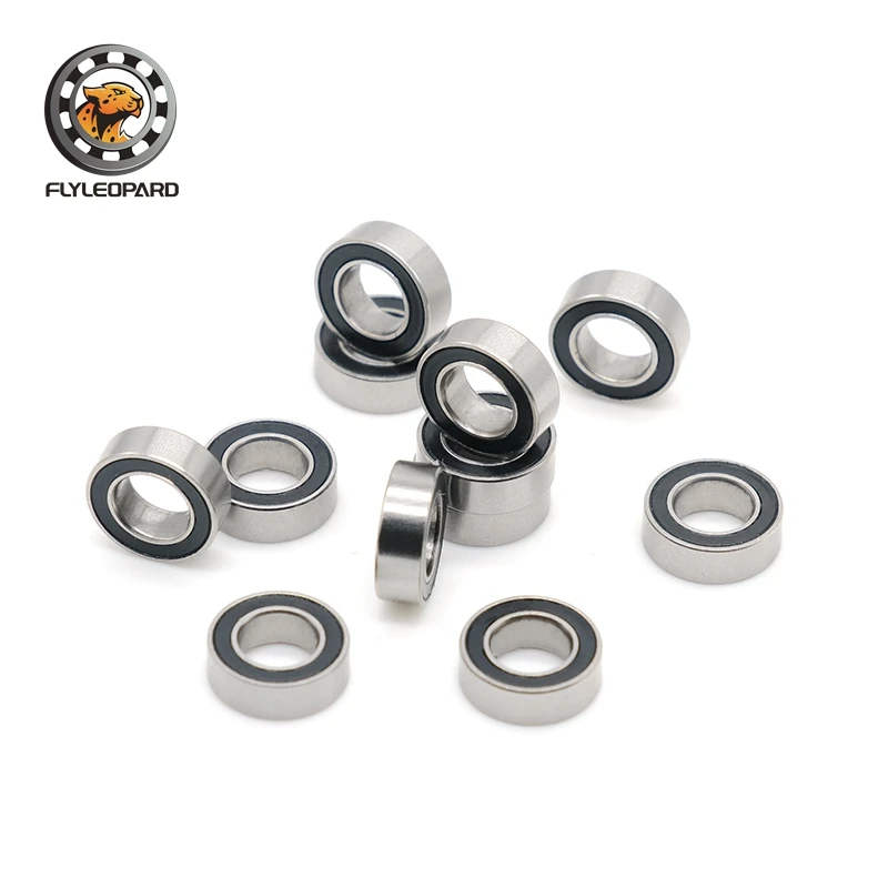 

SMR95 2RS 5x9x3mm Stainless Steel Bearing (10PCS) SMR95-2RS ABEC-7 Anti-rust Bearing MR95 Miniature Ball Bearing